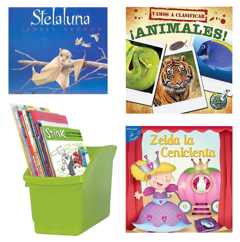 Achieve It! Spanish Leveled Readers M-N Fiction & Nonfiction: Complete Set, Item Number 2105582